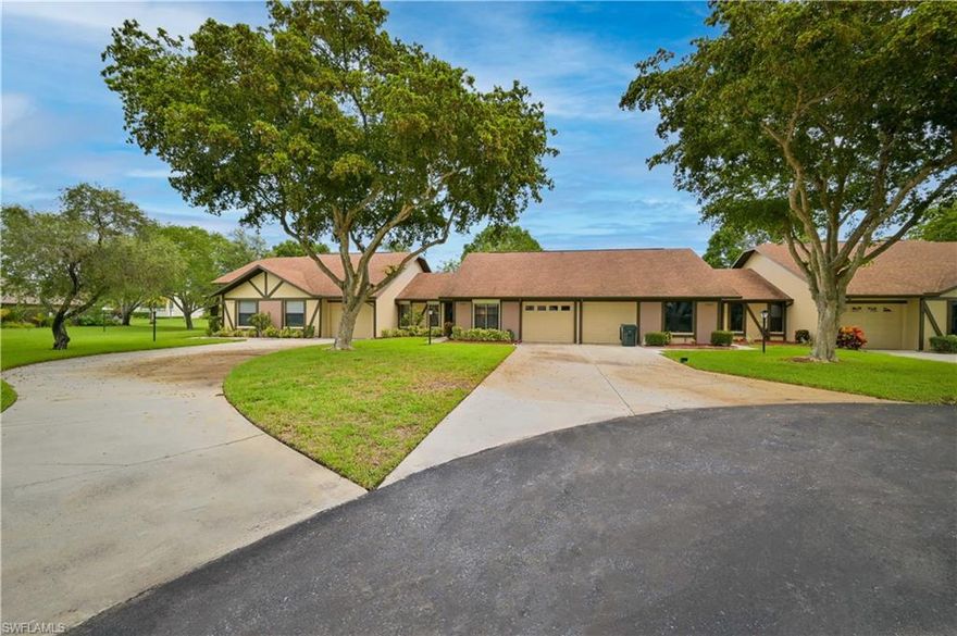 This furnished two bedroom two bathroom one car garage villa is located in the community of Compass Pointe, it features updated kitchen in 2017, stainless appliances, granite countertops, re-landscaped the front area in 2020, Air conditioner replaced in 2015, screened lanai, roll down hurricane shutters, community pool, Low HOA and so much more. Call today to schedule your showing