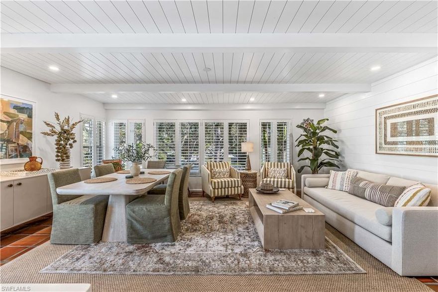 DOWNTOWN NAPLES, CLOSE TO 5TH AVENUE  - 3 MINUTES TO THE BEACHES 
Welcome to our Beautiful Beach Breeze Condo, which is located on a quiet street in downtown Naples. LOCATION, LOCATION, LOCATION! This vacation rental offers 1058 Square Feet of newly remodeled living space and the perfect location - Only two blocks away from Downtown 5th Avenue and four short blocks to the beach! 

Naples 5th Avenue offers a spectacular selection of restaurants, galleries, retailers and boutique shopping experiences. You will be just four blocks away from the sugar white sand beaches of the Gulf Coast!

This condo is the perfect blend of charm and convenience with two bedrooms, two bathrooms and lots of brand-new upgrades throughout. The kitchen has been remodeled with many thoughtful upgrades, including an island with bar top seating, shiplap on the ceilings and all new appliances. Both bathrooms have also been remodeled offering the perfect touch of sophistication blended with the old-world charm of Naples Florida. In addition to these amenities, the condominium is equipped with High-speed Internet, TVs, a Small fridge & freezer, a microwave oven, dishwasher and a stovetop for cooking. There is no oven or full size fridge. all amongst its sophisticated design and decor.