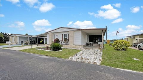 A home in NORTH FORT MYERS