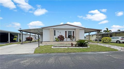 A home in NORTH FORT MYERS