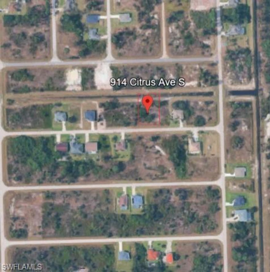 Vacant residential lot located in Lehigh Acres. Great opportunity for new construction or investment. Buyers to verify zoning, utilities, flood zone, and building requirements. Information deemed reliable but not guaranteed.