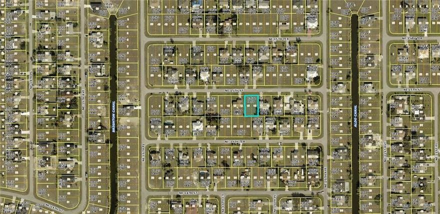 Fantastic building site in the NE Cape.  This southern exposure property is in an area of newer homes close to restaurants, shopping and schools.