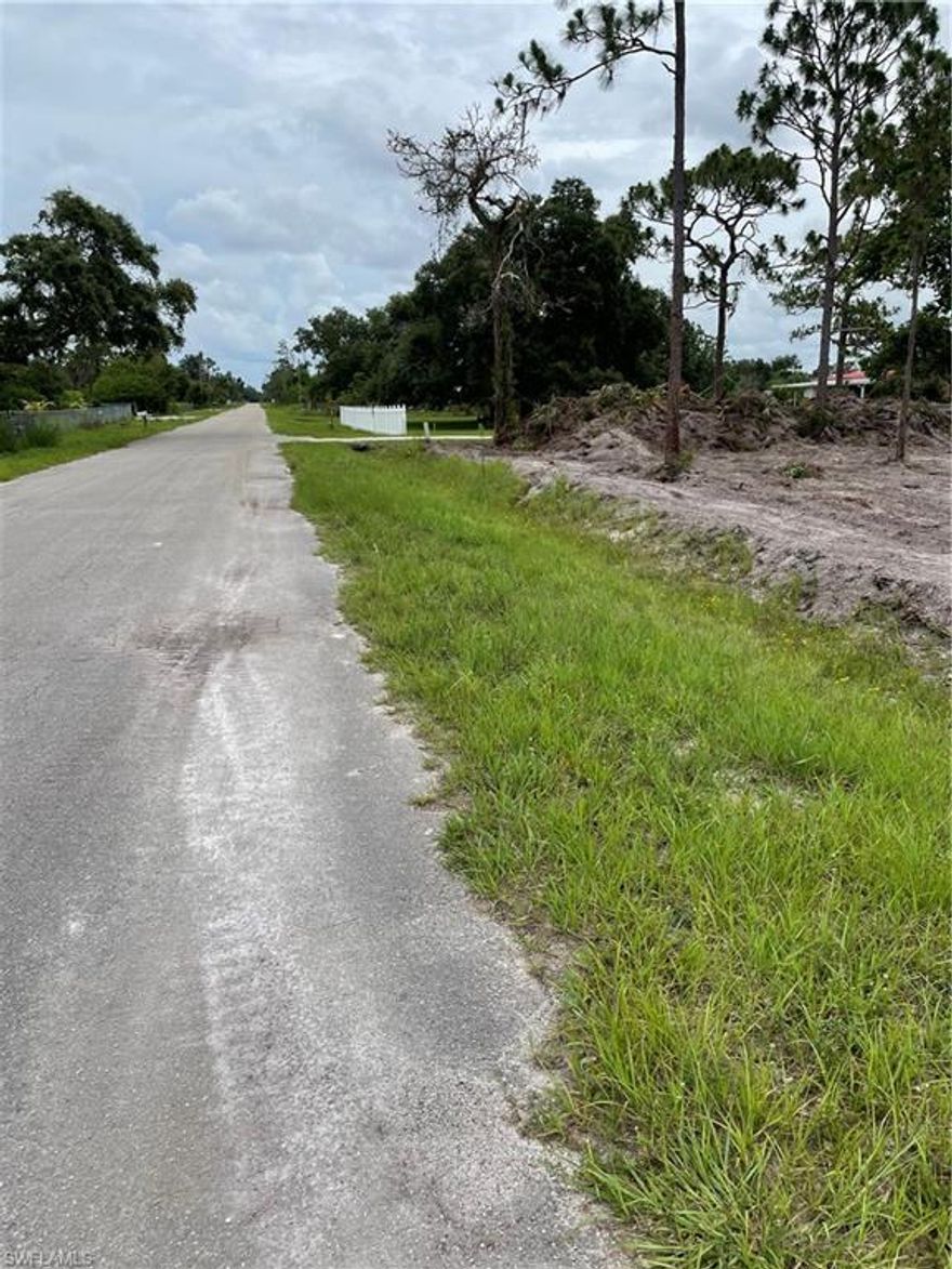 2.36 acres of fairly clear land in NW LaBelle, ready for future construction! Quiet and peaceful days and nights await.