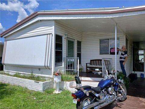 A home in NORTH FORT MYERS