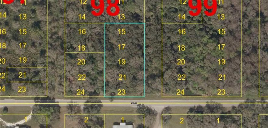 Build your new home or install a manufactured home on this 3/4 acre property located in Palmdale. This property is approximately 20 minutes north of downtown LaBelle and 25 minutes south of Lake Placid. No HOA's or Restrictions! If you're looking for a mix of privacy and country living then look no further!! The adjacent parcel is available at MLS# 225059781.