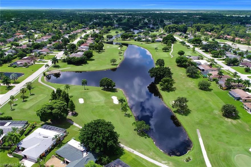 The entire 18 hole Golf Course and country club with restaurant are included in this sale. This picturesque par 60 golf course is one of the most beautiful executive courses in the state of Florida. Located just 3.5 miles from downtown Naples and 4 miles from the beach. Lakewood Country Club boasts many amenities including a geothermal heated pool with cabana along with a 5,950 sq. ft. / 150 seat restaurant facility with a full liquor license overlooking the plush golf course. Besides golf, the club also features two tennis/pickleball courts, a putting green and a pro shop. This parcel of land spans 52 acres with 4 freshwater lakes where an abundance of wildlife can be seen. This is an escape within paradise for any avid golfer and an excellent investment opportunity for any entrepreneur.