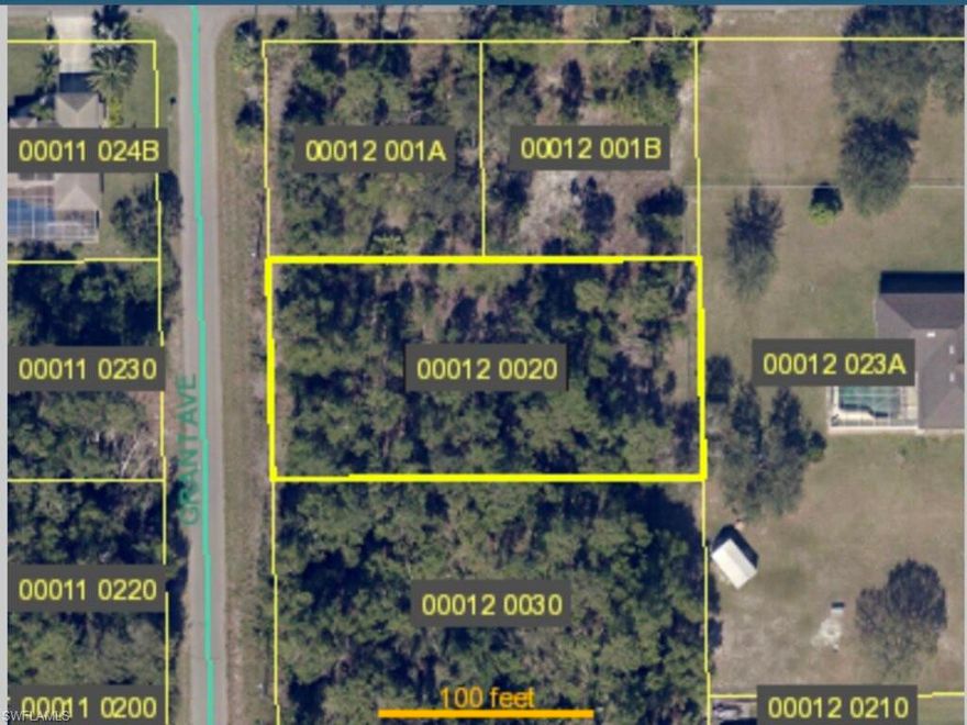 OVERSIZE LOT.  This half acre lot is located in a quiet but growing family neighborhood.  Conveniently located near I-75, Jet Blue Stadium, SWFL International Airport, shopping and restaurants.  Drive by and see this beautiful lot then make your offer.