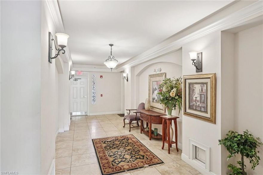 Welcome to easy, low-maintenance Florida living in this beautifully appointed second-floor condo featuring 2 bedrooms, a versatile den, and 2 full baths. A 1-car garage adds convenience and extra storage, while the open, inviting layout creates a comfortable flow perfect for both everyday living and entertaining. The kitchen is enhanced with stainless steel appliances and upgraded lighting, adding a modern touch throughout the main living spaces. Enjoy your morning coffee or unwind in the evening on the private screened balcony, offering a relaxing outdoor space.

Residents enjoy a host of desirable amenities, including a common elevator for easy access, a well-equipped fitness center, and a resort-style pool perfect for relaxing under the Florida sun. The community also features a dog park, playground area, pickleball court, and inviting picnic and BBQ spaces—ideal for gathering with friends and family.

With secure gated entry and thoughtfully designed amenities, this community offers both comfort and peace of mind. Ideally located near shopping, dining, and local attractions, this property is perfect as a full-time residence or seasonal retreat. Don’t miss this opportunity to enjoy a vibrant, amenity-rich lifestyle!