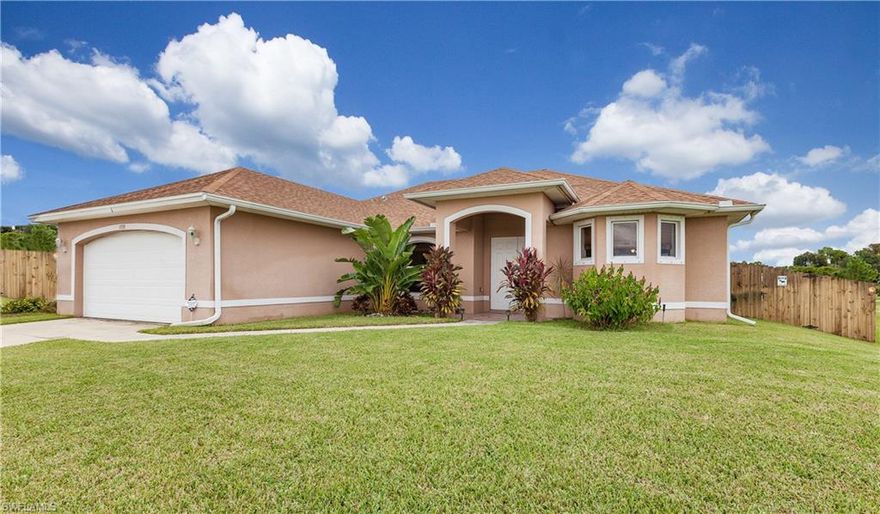 PRICE REDUCED!!! Don't miss your opportunity to own this very well maintained and desirable 4 Bedroom, 3 Bath home in this tranquil Gator Circle community. This home offers an open and spacious floor plan, granite counter tops, newer appliances, new faucets throughout the home, tiled entry, repainted this year, and many more features and upgrades that you won't want to miss. Close proximity to Island Coast High School, the new VA Hospital, and major shopping and dining areas.Easy access to I-75 and the Beaches. Bring your buyers by, they will not be disappointed!