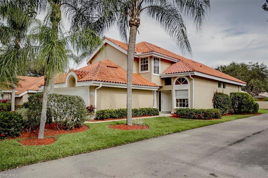 Take a look at this beautiful two story home located in Napa Ridge at The Vineyards. This bright, open floor plan has many special touches and attention to detail is seen throughout the home. Cathedral ceilings open up the space, making it bright and sunny. This spacious split bedroom floor plan features three bedrooms and a den and two and a half baths. Enjoy the beautifully updated master bathroom which was just completed. The home features plantation shutters, new water heater and custom cabinets. It is located on a corner lot and is surrounded by lush tropical landscaping. Close to shops, restaurants, medical and the highway, you just can’t beat this location! Don’t miss this great opportunity. Take a tour of this home today.