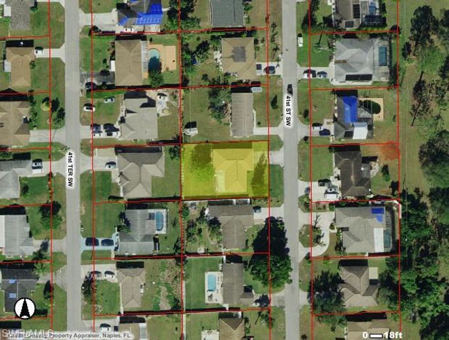 Solid home in desirable GG City unit 8. This 3 bedroom 2 bath 2 car garage needs some TLC.  Newer roof, kitchen cabinets and water heater. This solid home suffered no hurricane damage. Includes hurricane shutters. Spacious lanai and lovely fenced back yard.