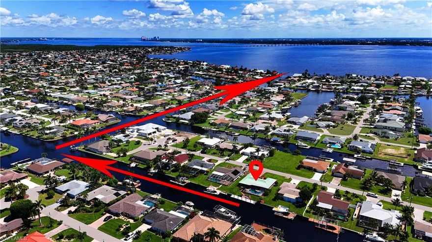 Welcome to luxury waterfront living in Palaco Grande! Just minutes from open water, this exceptional home offers direct, no-bridge access to the Caloosahatchee River and the Gulf of America, making it a dream for boating enthusiasts. 

Unwind in the screen-enclosed lanai with a sparkling private pool while taking in breathtaking Westerly sunset views every evening!

With a metal roof, automatic storm shutters and no storm or flooding damage, this home offers complete peace of mind. 

Unbeatable location — conveniently located near top shopping, dining and the Midpoint Bridge for easy access to Fort Myers.

Whether you’re looking for a full-time residence, vacation getaway, or high-demand rental, this property offers it all. Quick closing available!