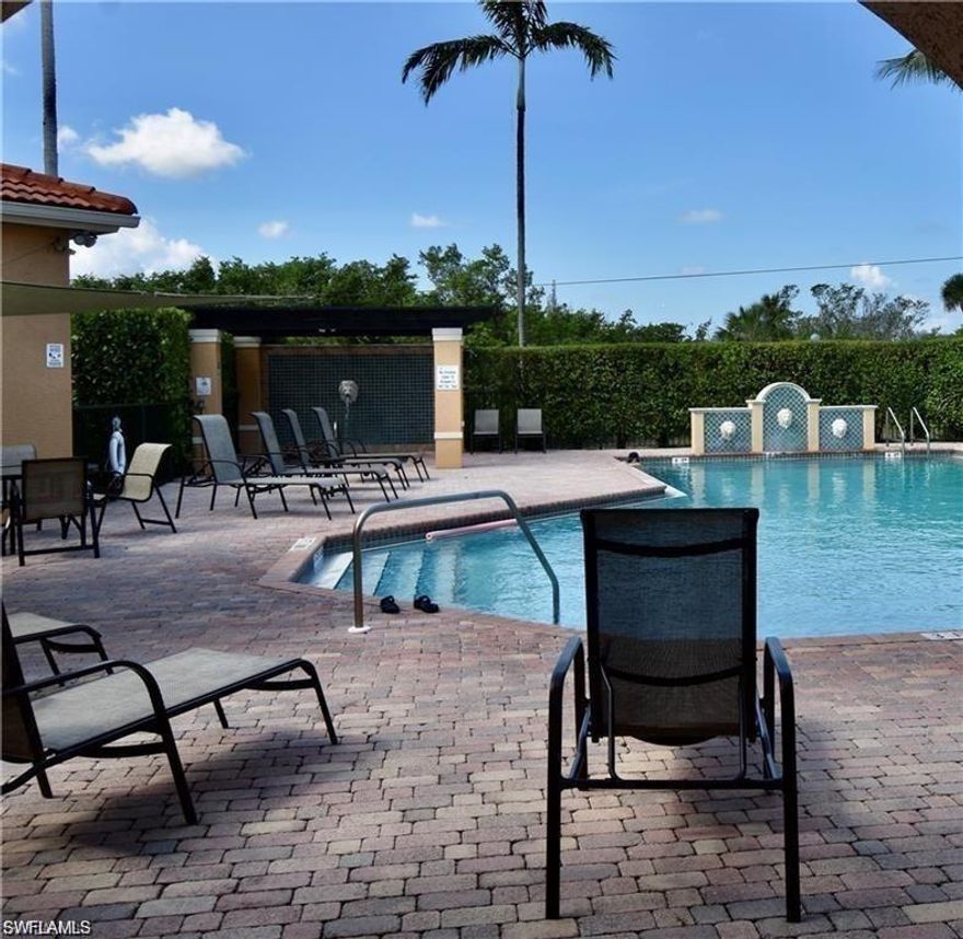 Beautifully maintained 1BR/1BA first-floor condo available for an annual tenant in the desirable Sanctuary at Imperial River community. This fully furnished, turnkey residence offers a bright open floor plan, tile flooring, a well-equipped kitchen, spacious living area, and a private screened lanai perfect for enjoying the Florida lifestyle. The primary bedroom features ample closet space, and the convenience of an in-unit washer and dryer makes seasonal living effortless. Sanctuary at Imperial River is a gated, resort-style community offering outstanding amenities including a heated pool and spa, fitness center, clubhouse, tennis and pickleball courts, BBQ/picnic areas, and beautiful tropical landscaping throughout the property. Excellent Bonita Springs location close to shopping, dining, and entertainment, with easy access to US-41, I-75, and just minutes from Bonita Beach and Barefoot Beach. Short drive to RSW Airport.