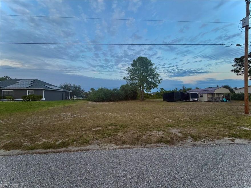 GREAT LOCATION CLEARED in the HIGHLY DESIRABLE SW side on a quiet paved DEAD END street with utilities! Just minutes from major amenities with a quick commute to Fort Myers! Come build your DREAM HOME or INVEST today!
