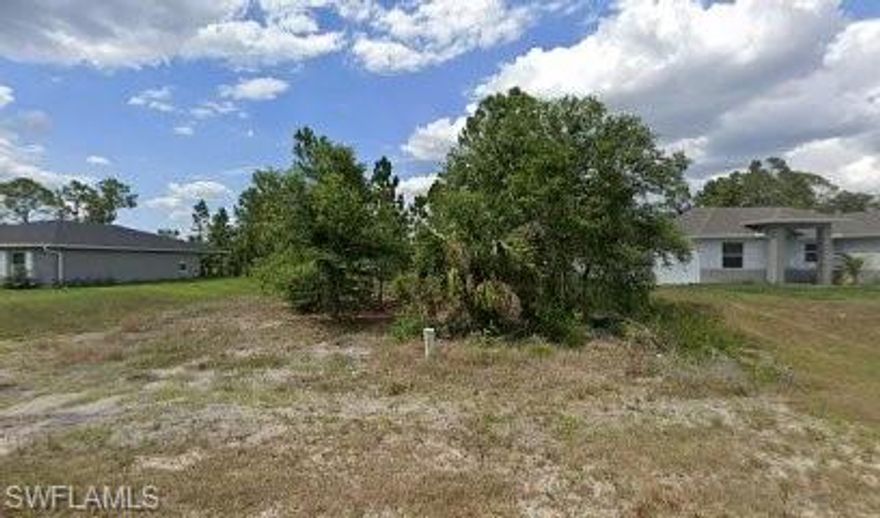Nestled in the structured Southwood-style grid of Lehigh Acres, this flat, undeveloped 0.24-acre residential parcel (approx.?10,624?sq?ft) features a clean canvas for your custom build or smart investment, zoned residential acreage with utility access, located in flood zone? X and nestled near major roadways, schools, shopping, and Southwest Florida International Airport—offering both quiet suburban charm and growth potential in one of Lee County’s fastest-growing corridors