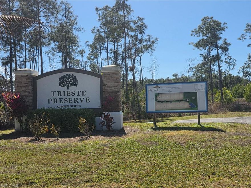 Beautiful location on a quiet dead-end cul-de-sac street. This spacious, nearly one-acre lot is surrounded by high-end custom homes, offering the perfect setting to build your dream home in the heart of Bonita Springs.

Just minutes from revitalized downtown Bonita Springs, where you can enjoy events at Riverside Park featuring an amphitheater, picnic areas, butterfly gardens, kayak rentals, and dog parks. Conveniently close to shopping, dining, and entertainment, with a short drive to Bonita Beach and Southwest Florida International Airport.

A rare opportunity to create your own private retreat in one of Southwest Florida’s most desirable locations.