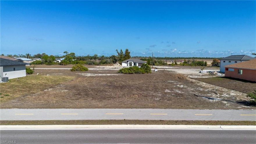 Located in the desirable 33993 section of Cape Coral, 1241 Kismet Pkwy W sits on a spacious 0.34-acre residential lot, approximately 126 X 120 sq. ft on three lots.  It is within a quiet and growing community that is primarily residential with limited immediate walkable dining, a short drive brings you to numerous shopping and restaurant destinations along Cape Coral’s major corridors like Del Prado Blvd, Santa Barbara Blvd, and Pine Island Rd. Nearby grocery options include Publix Super Market at Del Prado Crossing and other Publix locations throughout Cape Coral, offering full-service grocery shopping. Dining choices in the broader Cape Coral area cover a wide range of tastes, from seafood and Italian at restaurants like Carrabba’s Italian Grill and Pete’s Fish & Chips to casual pizza, coffee shops, and family-friendly diners. Additional eateries including Del Prado sandwich shops, sushi bars, and local cafés further extend the area’s culinary diversity. With easy access to major roads into Fort Myers and beyond, this property provides serene residential living with convenient access to regional amenities.