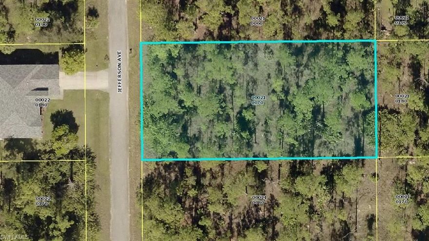 Beautiful half-acre property side by side with 1312 Jefferson Ave making it a full acre. build your dream home with a pool and a lot of backyard space. this property is close to town and a short drive to Fort Myers.