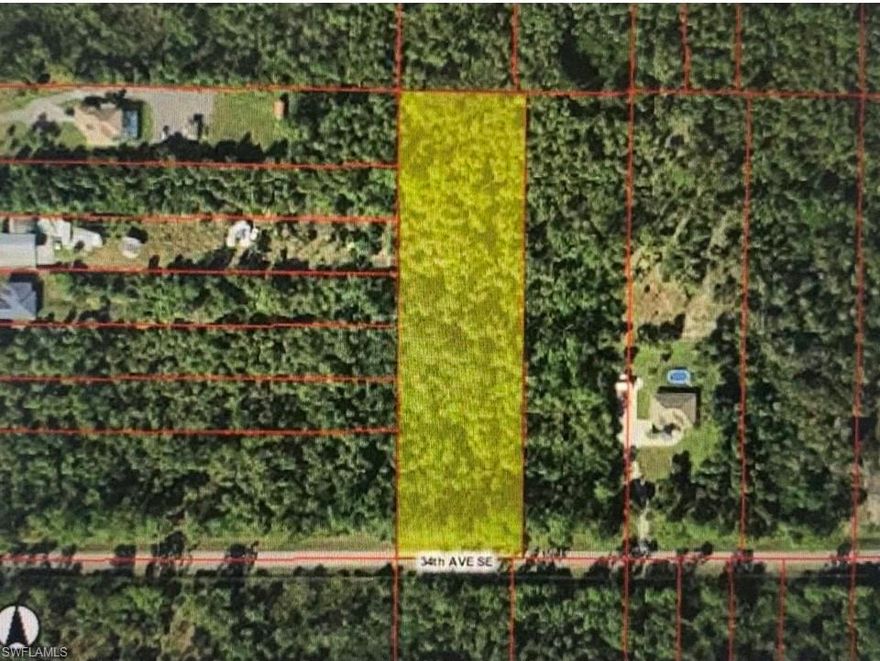 Golden Gate Estates Land For Sale- 2.73 Acres Lot. This is a Great opportunity to purchase a lot that is located off of Everglades Blvd  If you are looking for the perfect place to build your dream home, this is the lot for you, street paved.  It is recommended that any potential Buyers should have their own environmental studies conducted.