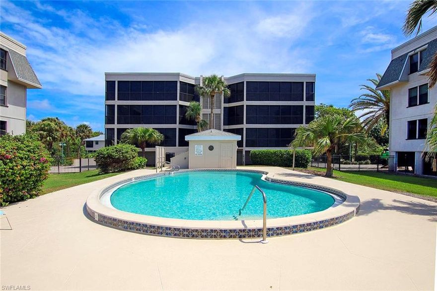 Located on prestigious West Gulf Drive, By the Sea is a residential condominium complex offering highly sought-after Island residences!  B-301 is a top floor east corner unit that has been completely customized.  Redesigned and renovated in 2020 with impact glass sliders, new flooring, beautiful designer appointments in the kitchen with top-of-the-line appliances, remodeled bedrooms and baths.  The den/office area could be a third bedroom if that is a requirement for an owner.  This condo is an exceptional offering and it is a joy to see. Everything is of superior quality and the VIEWS over the pool on to the Gulf of Mexico are mesmerizing!  All of this plus covered parking and storage.  On site caretaker lives on the property.  Convenient to all Island amenities and directly on the beach, the best of the best!