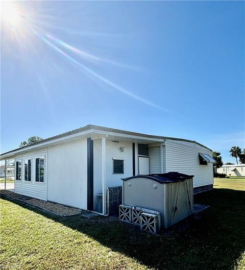 A home in NORTH FORT MYERS