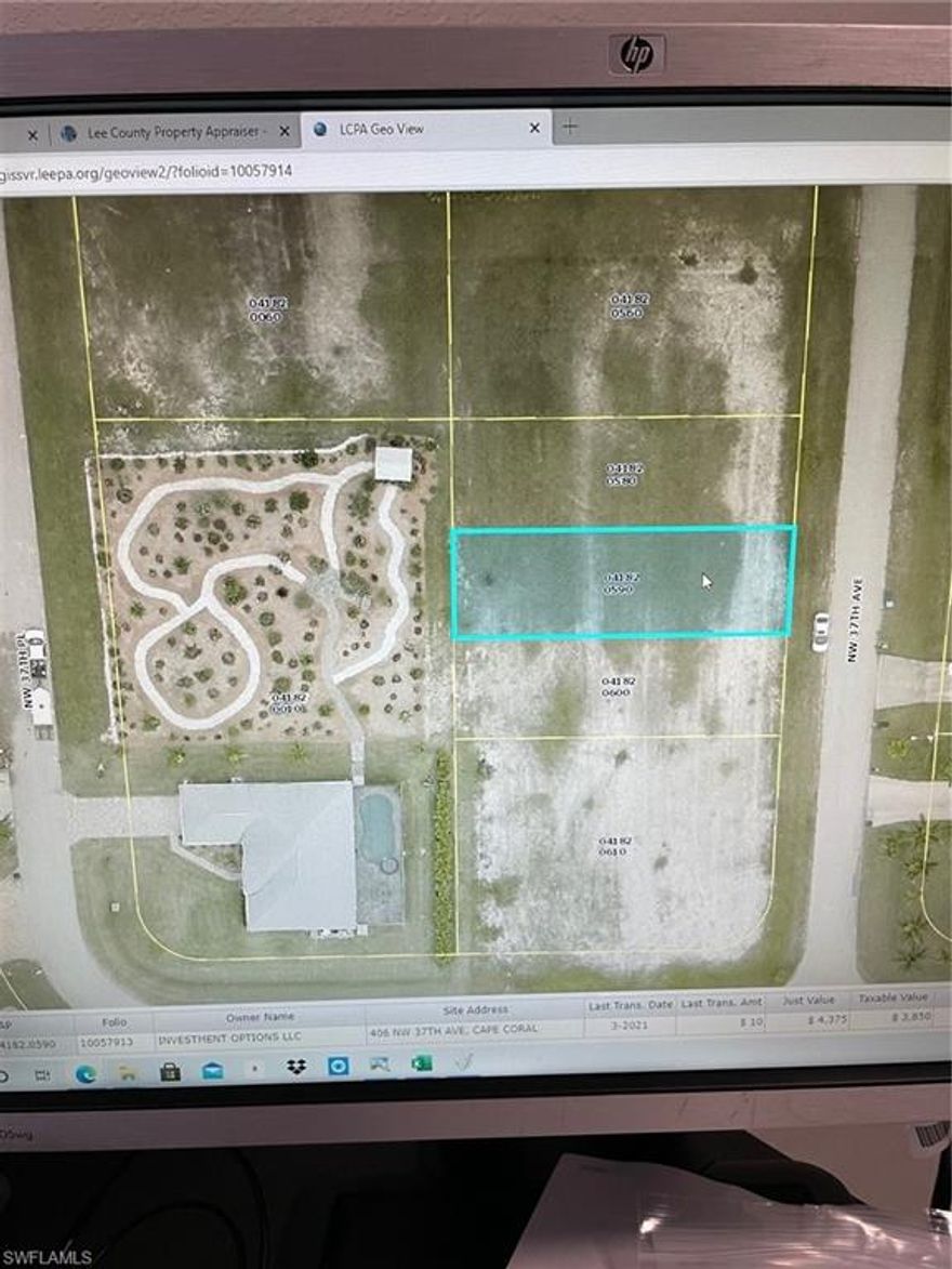 Vacant Land south of Tropicana Highway. This parcel is 5,000 sqft and would need to be joined with the adjacent parcel 07-44-23-C1-04182.0600 in order to build. Being sold together.