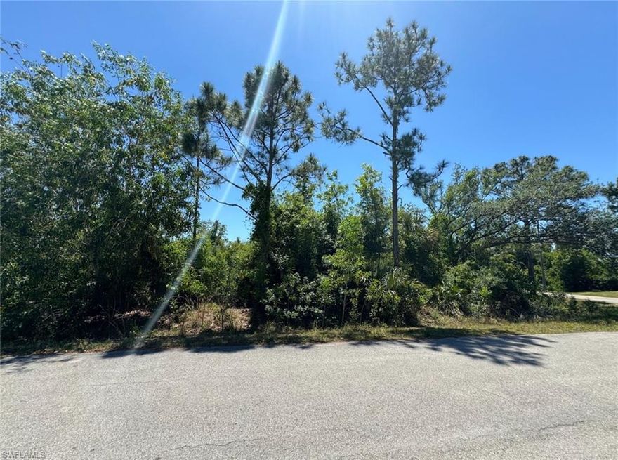 Situated in the heart of Lehigh Acres, this oversized corner lot measures 100 by 125 feet, located outside the flood zone, with no wetlands or protected species on site, this lot is shovel-ready and primed for development. This growing neighborhood of Lehigh Acres. Easy access to Sr. 82, Daniels Pkwy, Fort Myers Air Port, Edison Ford Museum, shopping, restaurants, schools, and the beaches of Fort Myers. Build an income-producing property