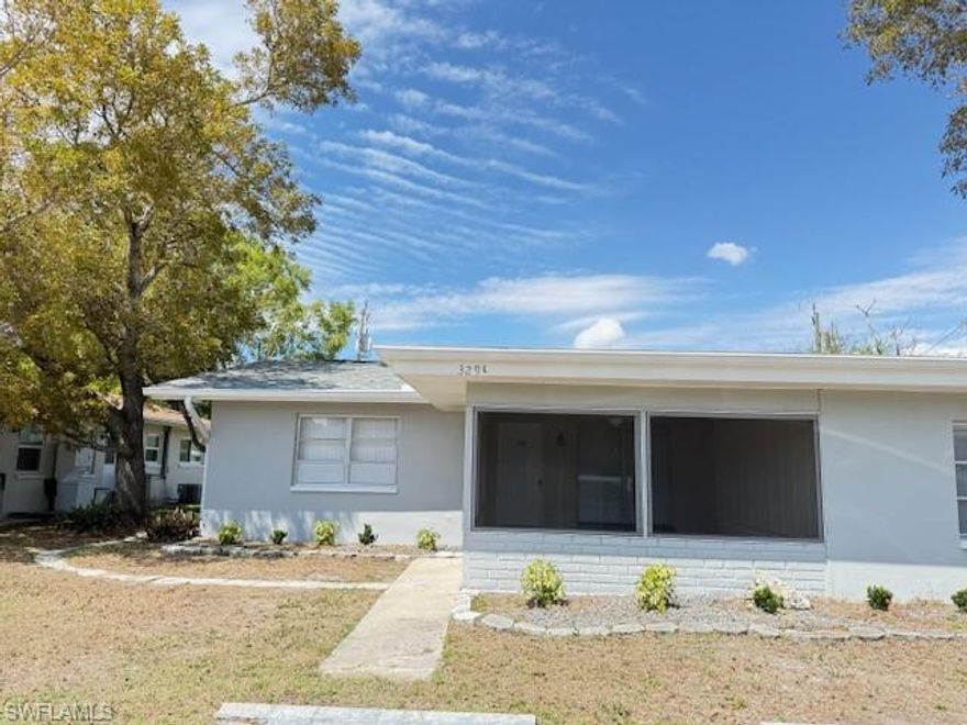 Welcome to 379 Tudor Dr. This 2-bedroom, 2-bath home offers comfortable living with a covered front porch/lanai and a walkway along the side of the home. Interior features include ceiling fans in the bedrooms, washer and dryer hookups, and a kitchen equipped with a refrigerator, microwave, and stove/oven with separated counter space for meal preparation. A small workstation area is located in the back of the property for added functionality. Lawn care is included in the rent. Small pets considered with owner approval. Conveniently located near shopping, dining, and everyday amenities.