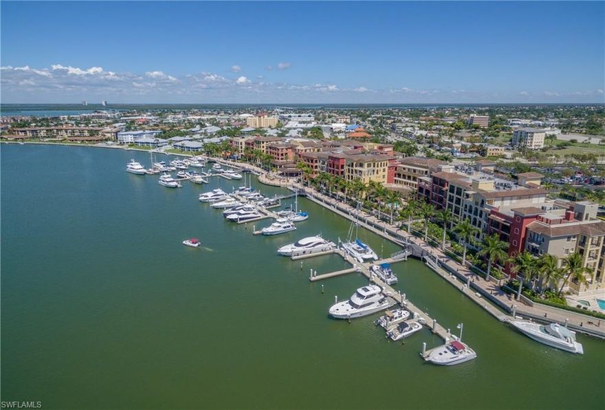 This 35' slip located on Smokehouse Bay the Esplanade Marina offers many amenities, marina lounge with WI FI, showers, storage locker, pump out, water and electric. The Esplanade is centrally located on Marco island with restaurants and shopping including the huge Winn Dixie all a short distance away. Property taxes are paid by the association 2020 tax $137.84 Quarterly maintenance $972.00 which included reserve of $198.46
