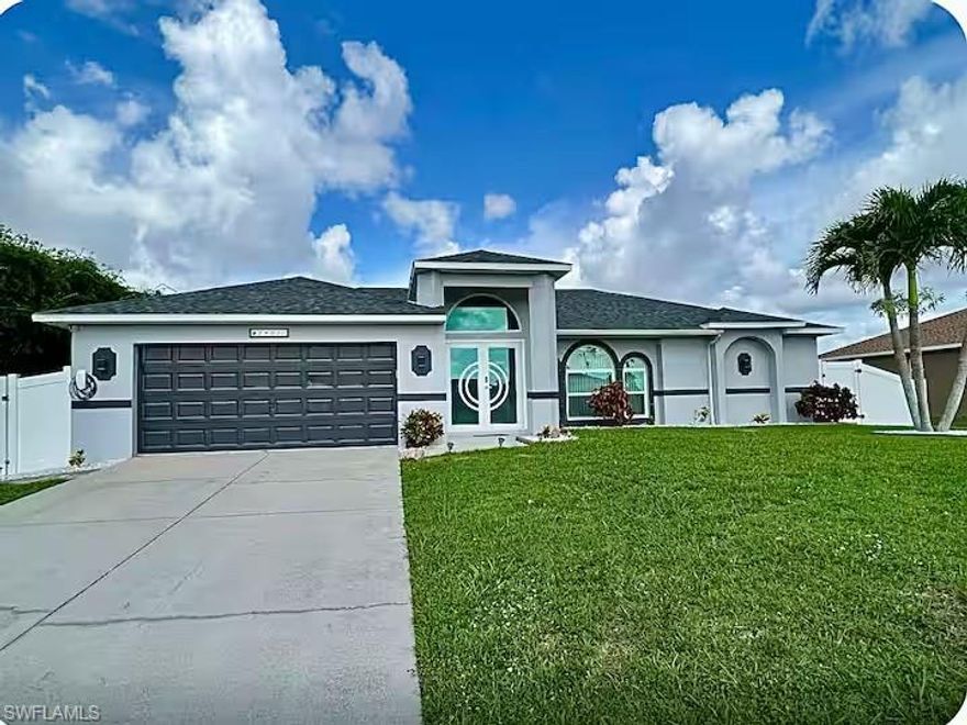 Fully furnished and move-in ready single-family home offering a comfortable and turnkey living experience in a desirable Cape Coral location. This well-maintained property features a spacious open layout with abundant natural light, a fully equipped kitchen with modern appliances, and inviting living and dining areas designed for both functionality and relaxation.

The home offers generously sized bedrooms, updated bathrooms, and thoughtfully curated furnishings throughout, making it ideal for those seeking a seamless transition into a high-quality rental. Enjoy Florida living at its best with a private outdoor space, including a screened lanai and pool area perfect for year-round enjoyment.

Rent includes landscaping, pool maintenance, and internet service, providing a convenient and low-maintenance lifestyle. Ideally located near shopping, dining, healthcare facilities, and major roadways, this property offers both comfort and accessibility for a wide range of tenants, including those relocating or seeking a mid-term residence.
