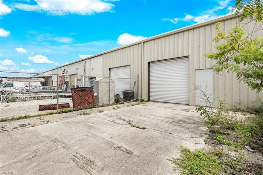 Listed under the recent appraisal value, this commercial/industrial unit is now available. Centrally located within Collier County and close to the Naples Airport, it is ready to make it your own.
