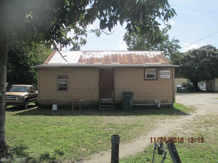 Property is a wood frame 4 bedrooms 1 bath home. Needs some TLC.