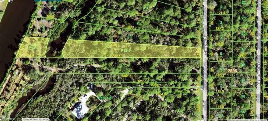 WATERFRONT ACREAGE!! MOTIVATED SELLER!! No HOA, deed restrictions or CDDs!!! 8.8 MILES TO WELLEN PARK! GULF ACCESS!! Don't wait until demand exceeds supply!! Not in a area requiring Scrub Jay mitigation per the Charlotte County Property Appraiser website 12/26/23 -please reconfirm during due diligence. This great Residential Single Family Home zoned lot in beautiful Port Charlotte is just waiting for you!! Although out in the scenic Florida landscape, this lot is still conveniently located to shopping, dining, banking, etc. New construction is everywhere you look and you can be part of the action. Information about builders available upon request. Also perfect for self-directed IRA's, 401K's and other investment portfolios. 16.0 MILES TO THE ENGLEWOOD BEACH!