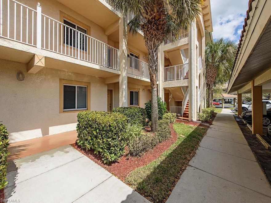 C.17316 - Turnkey furnished!  Open floor plan with lakes views from living areas and master bedroom.  Plantation shutters, impact windows, under counter LED lighting, large laundry/storage area.  NEW dishwasher and NEW garbage disposal.  Common elevator gives easy access.  Blue Heron is close to shopping, restaurants, Olde Naples and has easy assess to I-75.