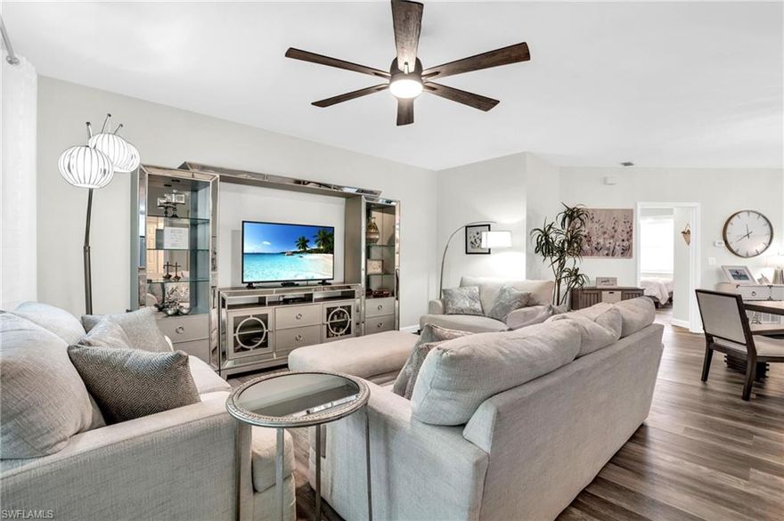 Turnkey and fully renovated, this stunning 2 bedroom and 2 bathroom first floor unit features your own private courtyard entrance, a completely updated kitchen with stainless steel appliances, updated bathrooms, modern furniture, designated carport and much more! Conveniently located just minutes from beautiful Vanderbilt Beach and both Waterside Shops and Mercato that offer world-class shopping, dining and entertainment. Wilshire Lakes provides a newly renovated clubhouse with pool, exercise room, tennis courts and walking paths that connect to North Collier Regional Park. This is your rare opportunity to own and enjoy a stunning, fully turnkey property located in one of the most sought after gated communities in Naples!