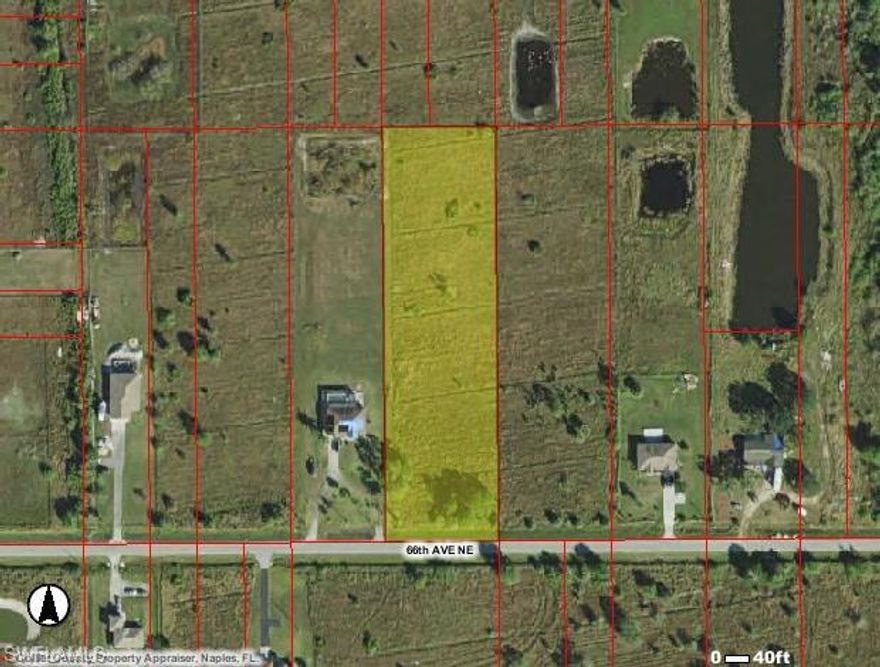 Great large LOT 2.75 Acres ( 180 x 660 ) Cleared lot ***** Build your Dream home *********Close to Ave Maria Town and University  *****  LOT Looks High and Dry **** No Report on this lot **** Wetland Determination is Recommended on all Lot in Golden  Gate Estate