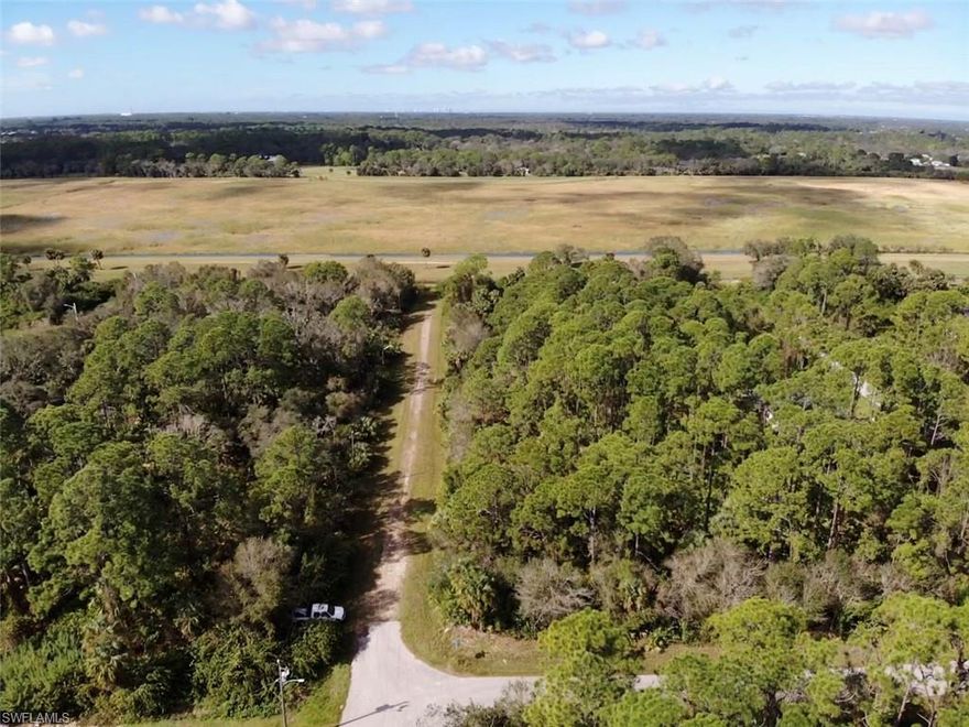 Ideal 1/4 Acre Residential lot to build on—Located on a quiet dead-end road off of Sunshine Blvd N. in Lehigh Acres. NO HOA. FEMA Flood zone X which means a lender will NOT require flood insurance when you build a home.