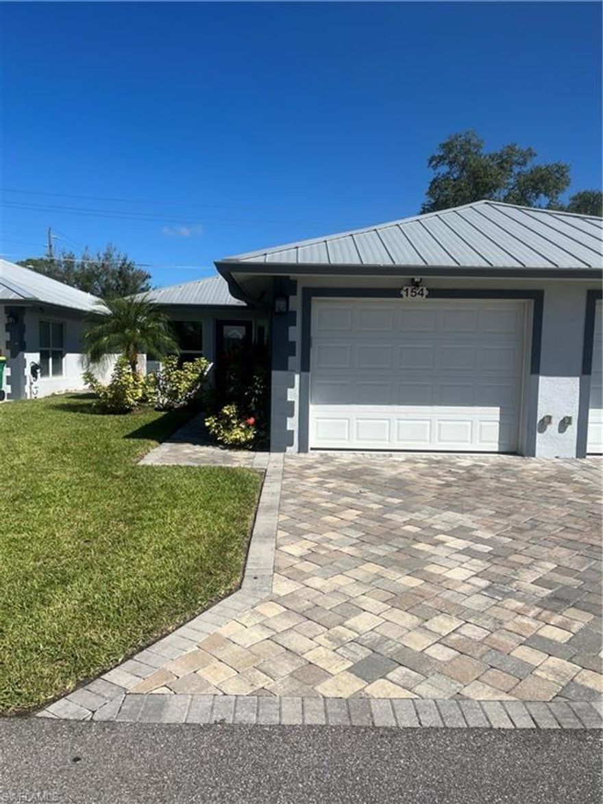 This 2 bed 2 bath villa is in a nice HOA community called City Village in the middle of Labelle. Just a few minute drive from downtown Labelle. This unit has refrigerator and range in the kitchen and has stackable washer and dryer. The grass is mowed for you in the community.