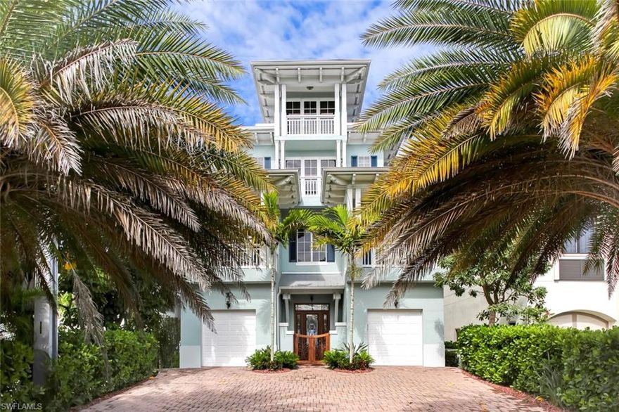 Meticulously maintained and cared for Gulf-front dream! Entertain with ease, either poolside or in the extremely large enclosed outdoor area with 20ft ceilings and fireplace. This beautifully furnished residence has over 5,200 sqft of living space featuring spacious rooms, lots of storage and an elevator to all living levels. Exceptional design throughout includes: hardwood, marble and tile floors, expansive ceilings, granite counter-tops, a formal dining room, breakfast nook and an oversized living room hugged by an open fireplace and spacious built-in that leads to a state-of-the-art kitchen. Every level of this home walks out to full balconies with endless views of the sugar sand beach and blue waters of the Gulf.