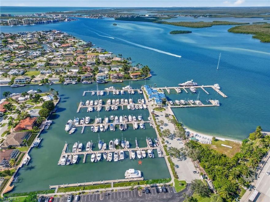 This 40' Slip with a  Max Length of 44' on the D Dock is a short walk from the parking lot to your vessel. Marco Island Marina is a beautiful, protected basin that is short No-Wake ride to the Marked Channel. Head to your Port Side and the Gulf waits, head to your Starboard direction and the Backwaters of the 10,000 Islands will greet you! Marco Island Marina offers a Heated Pool, Grill Area with Picnic Tables, Clean Bathrooms with Showers, Laundry Room, Lounge area with a pool table, kitchen, meeting room & gym. They also have a Dog-Run for our 4-legged friends. Come see what Marco Island Marina has to offer for your Boating Adventures
