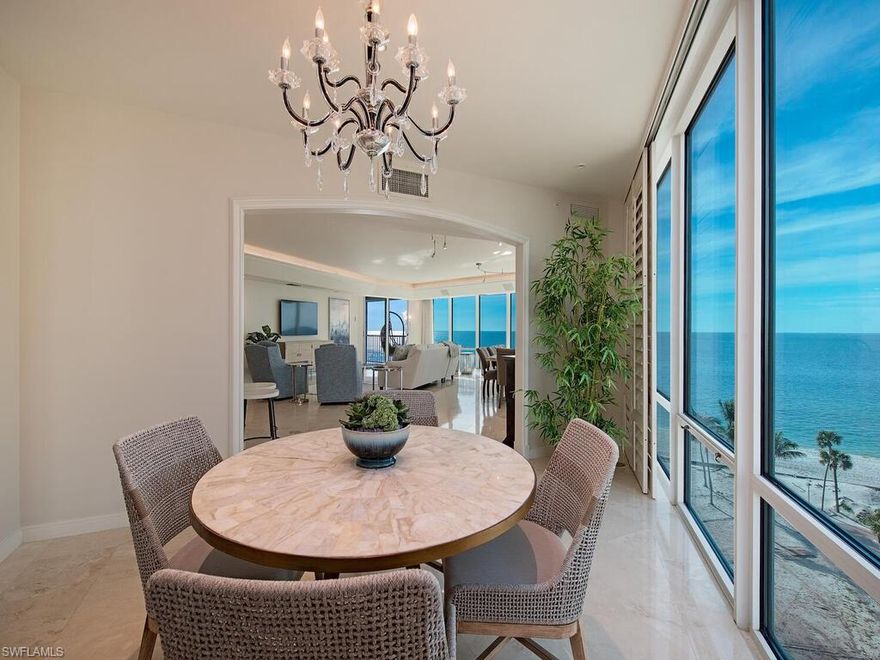 Unobstructed direct Gulf views plus sweeping coastal views for miles and miles.