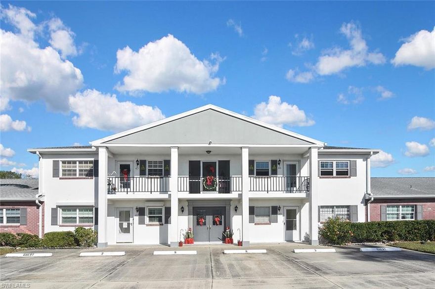 Enjoy easy Florida living in this spacious 2-bedroom, 2-bath residence, ideally located in a well-maintained community for older persons. The bright, open layout is complemented by a beautiful all-season lanai, the perfect spot to relax and take in the vast, tranquil lake views.
The home features a spacious Living Room accented with crown molding and glass sliders that lead to the Lanai.  The well-appointed kitchen features stainless steel appliances, plenty of cabinet and counter space. Visible from the Kitchen is the Dining Area that can accommodate intimate meals or larger groups.  Just off of the Dining area is a large walk-in storage space. This property has had thoughtful updates including a newer A/C and new water heater for peace of mind. The large Primary Bedroom offers a true retreat with a double windows  overlooking the scenic lake and green space, a large walk-in closet and private bath with a walk-in shower. The spacious Guest Bedroom is a flexible space that is currently being used as a Den/Office.  The Guest Bath has a tub/shower combination and is conveniently located close to the Guest Bedroom.
Set in a prime location, this home is conveniently close to beaches, shopping, restaurants, and the airport, making everyday living and travel a breeze. Whether you’re looking for a full-time residence or a seasonal escape, this lakefront home offers comfort, convenience, and an inviting lifestyle. Schedule your private showing today!