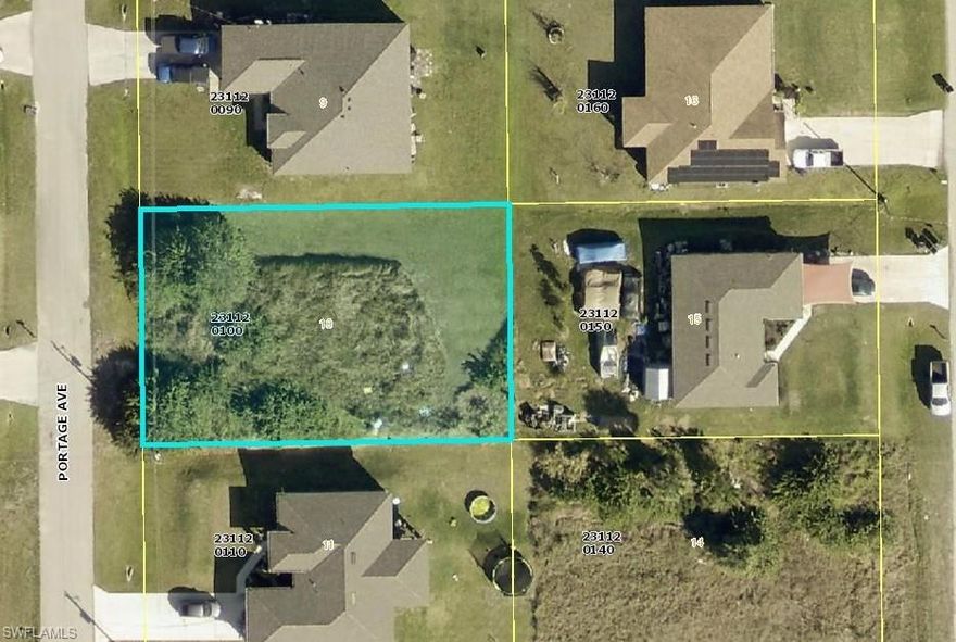 Residential lot in Lehigh Acres. Great location for home or investment. Convenient to travel on SR-82 to Fort Myers, east coast, west coast and airport. Growing area.