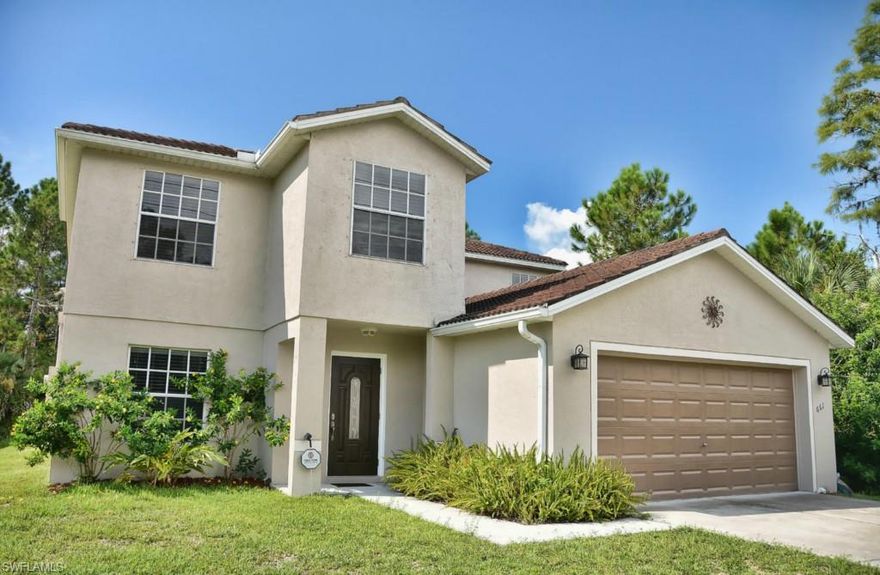 WOW!  Look at this one!!  HUGE...2 STORY ...POOL / SPA ...TILE ROOF!  2768 SQUARE FEET OF LIVING AREA!  This home is impeccably maintained  and in MOVE IN CONDITION!  BE SURE TO WATCH THE VIRTUAL TOUR...You will love the spacious screened in patio and IN GROUND POOL & SPA!  Master bedroom is on the ground floor.  Can easily be converted to 4 bedrooms, using the huge LOFT AREA on the second floor.  You are going to love the Chef's Kitchen, complete with stainless steel appliances, granite counter tops and wood cabinets.  Inside laundry room too!  Nice size under cover lanai area to enjoy the pool view and that of the wooded site.  This is Florida living at its best!  THIS HOME COMES WITH A ONE-YEAR WARRANTY TOO!  Owner is MOTIVATE and WANTS OFFERS!