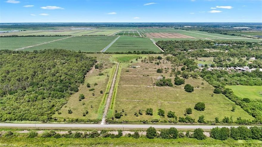 Here it is 60 plus semi improved acres currently zoned A-2 and used for cattle.  Excellent location proximate to Clewiston and Labelle. Property is sub dividable into 5 acre tracts and seller will provide plans to buyer.