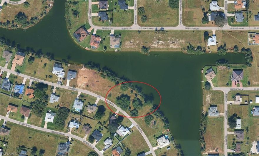 *LAKE VIEW* Discover the perfect location to build your dream home on this slightly oversized lake waterfront lot in beautiful Cape Coral. Situated on a little lake, this property offers stunning water views. With extra space compared to standard lots, you'll have more flexibility for your home design, landscaping, and outdoor entertaining. Located in a growing area of Cape Coral, this property offers easy access to shopping, dining, schools, and all the amenities Southwest Florida has to offer. Whether you're planning to build now or invest for the future, this waterfront homesite is a fantastic opportunity. City water is already in place so no need to build a costly well! Don't miss your chance to own a piece of paradise with amazing lake views! *2 more lots next door are also available for sale*