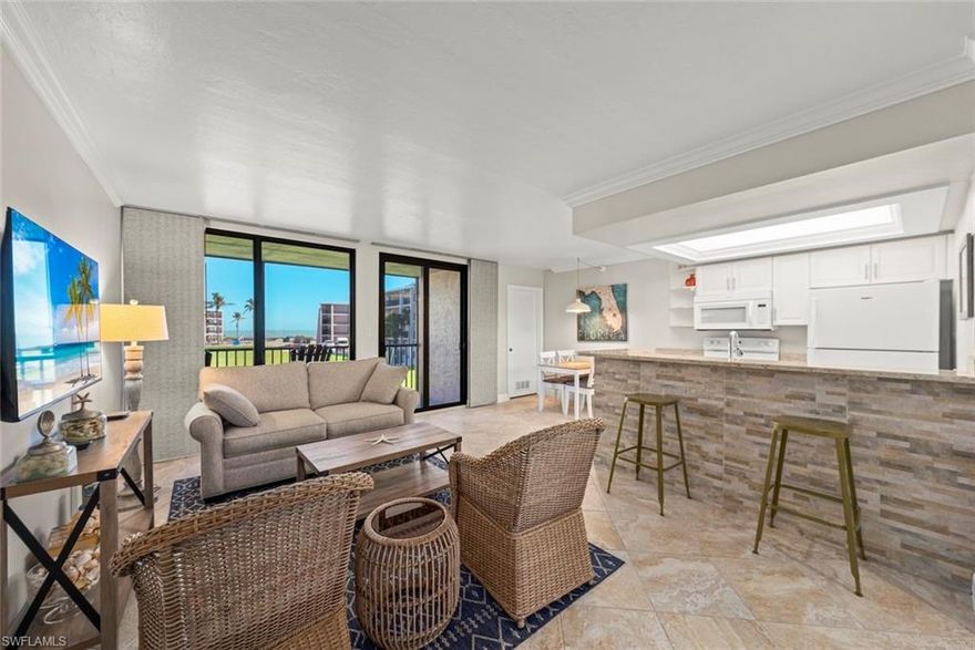 Step into paradise with this captivating 1-bedroom, 1-bath condo offering captivating views of the Gulf. Perfectly positioned for your ideal beach getaway, this property is not just a haven for relaxation but also a lucrative opportunity for vacation rentals. Imagine being just steps away from sunlit shores, where miles of sandy beach beckon for long strolls and days spent shelling or watching dolphins frolic in the waves. Active lifestyle enthusiasts will love the community's amenities, including pools, pickleball, tennis courts, and biking trails. Plus, with fantastic local restaurants at your doorstep, every meal is an adventure! This vibrant seaside community attracts both those seeking a peaceful retreat and savvy investors looking for rental returns. Whether it's for quiet evenings soaking in the Gulf sunsets or sharing your slice of paradise with guests, this condo delivers on all fronts. Located just a short drive from urban conveniences, seize this opportunity to own a piece of our island's charm.