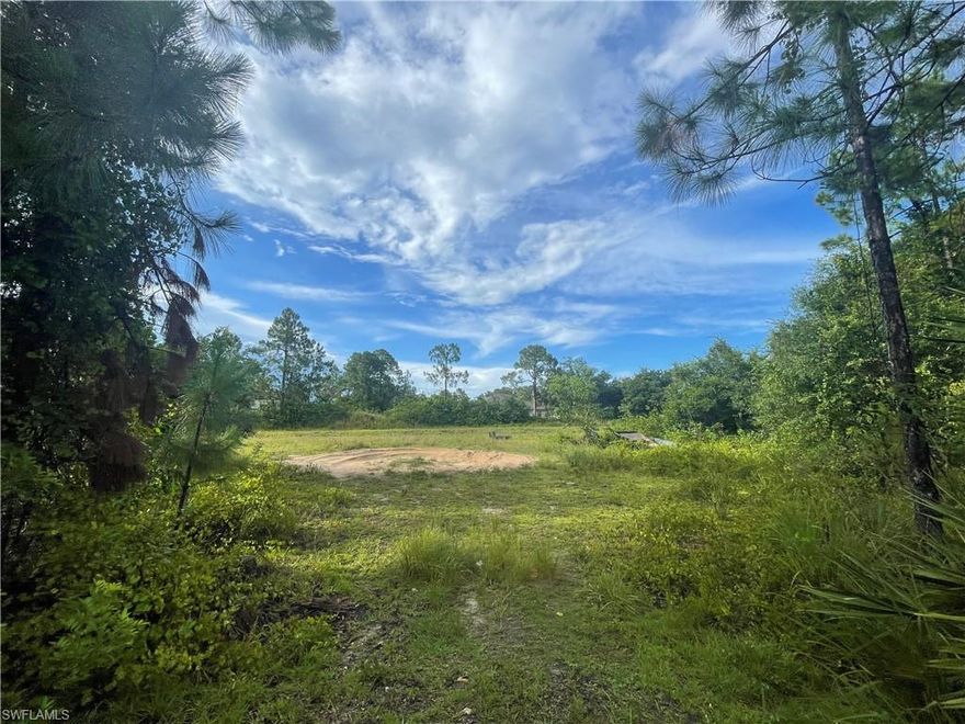 Great lehigh lot partially cleared ready for your new home, buyer to pay title easy access to sunshine blvd. or buy this land as an investment. This lot has a canal on the back and is within minutes from the Fort Myers SWFL International Airport. It is one mile away from Lee Blvd and Walmart. Within close proximity to Oakwood Community, close to schools, churches, supermarkets, banks, restaurants, and more.