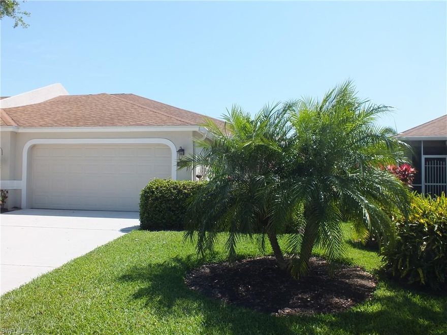 Will not last check this one out!! RECENTLY INSTALLED GRANITE & QUARTZ COUNTERS WITH NEW SINKS & VANITIES THROUGHOUT. This stunning 2 bedroom 2 bath + a den & a 2 car garage golf Villa is one of a kind. 
 It comes with exceptional first class upgrades, with a location that backs up to the golf course for a first class view. This home boasts of numerous upgrades to include oversized tile floors on the slant, stainless steel appliances, updated designer lighting with over sized fans, new kitchen back splash, neutral paint job, crown molding & window treatments. In addition to the above this home has a newer Hvac unit & HURRICANE SHUTTERS. For those of you who are golfers, Heritage Greens is a golf community on a public course designed by Gordon Lewis. So you get to golf without the high community golf assessments, you pay as you golf. Finally, this community has 2 pools, and a hot tub, tennis courts, a play ground, a bar grill, and a golf pro shop. 
PROFESSIONAL PHOTOS TO BE UPLOADED 4-2-22