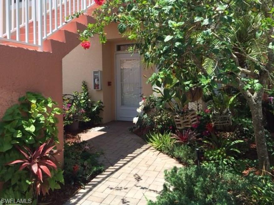 BEST priced first floor, one car garage, turnkey property in Falling Waters. Tastefully decorated 1st Floor condo in the gated, pet friendly, resort-like community of Falling Waters.  This lovely 2 bedroom, 2 bath offers a water feature and privacy views. updated carpet and guest/2nd car parking. Falling Waters amenities include a luscious pool, modern clubhouse, tennis, bocce, walking paths.  All in beautiful sunny NaplesFL.. Seller will credit Buyer $2000 at closing for refrigerator.